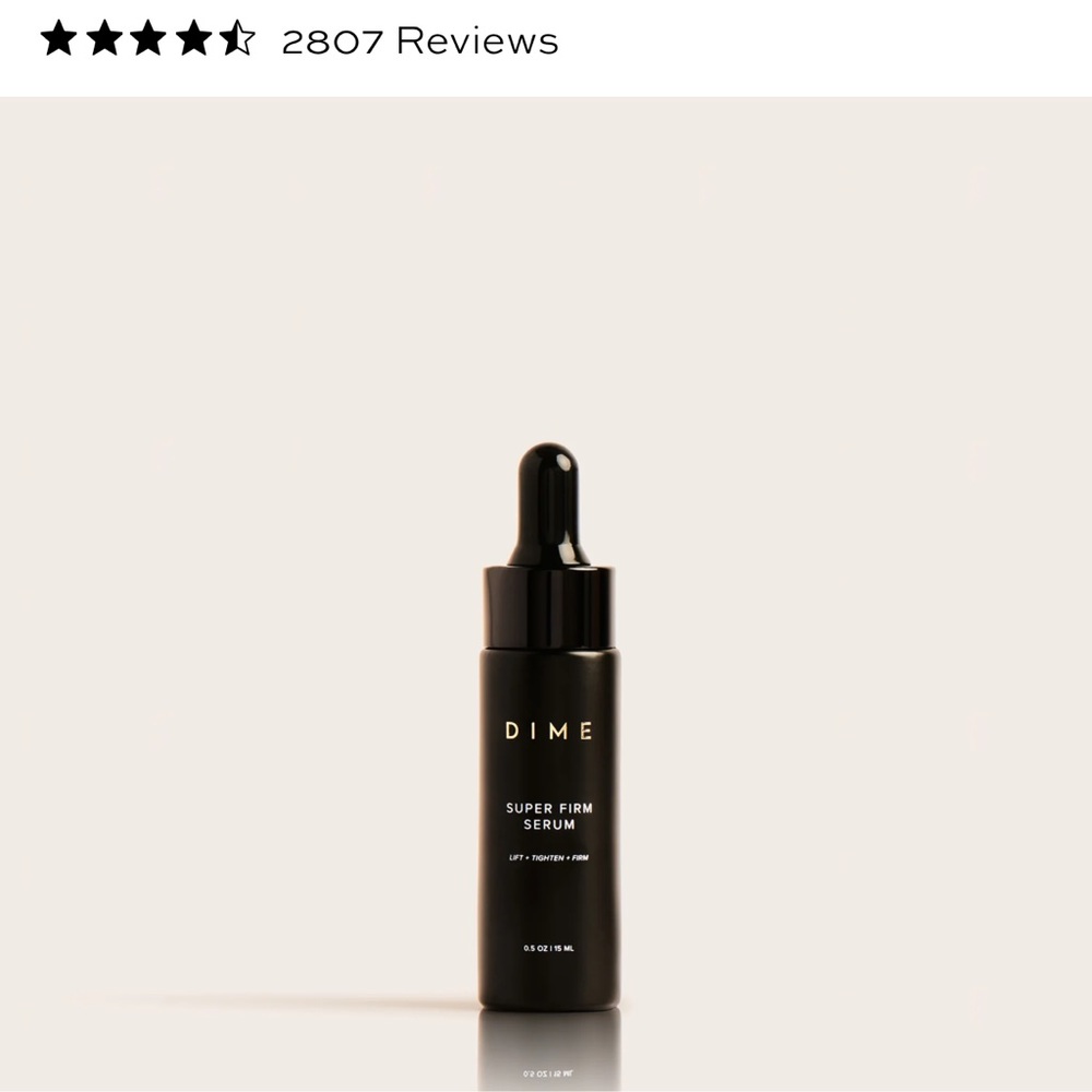 NIB - Dime Beauty Super Firm Serum